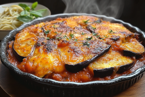 Aubergine Parmigiana