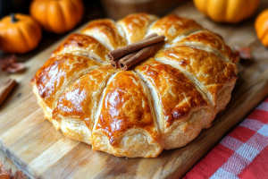 Blätterteig Kürbis