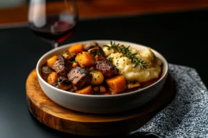 Bourguignon ohne Rindfleisch