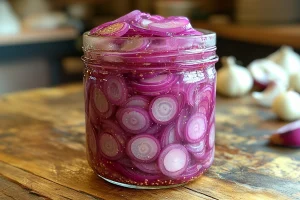 Fermentierte Zwiebeln