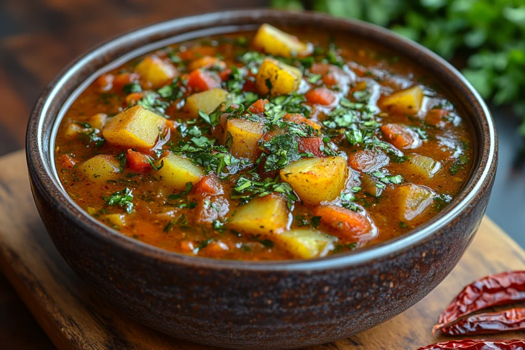Vegane Gulaschsuppe