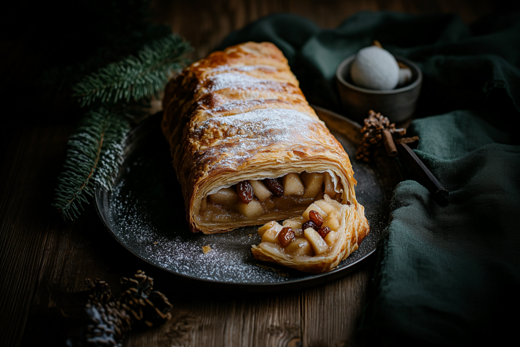 Veganer Apfelstrudel