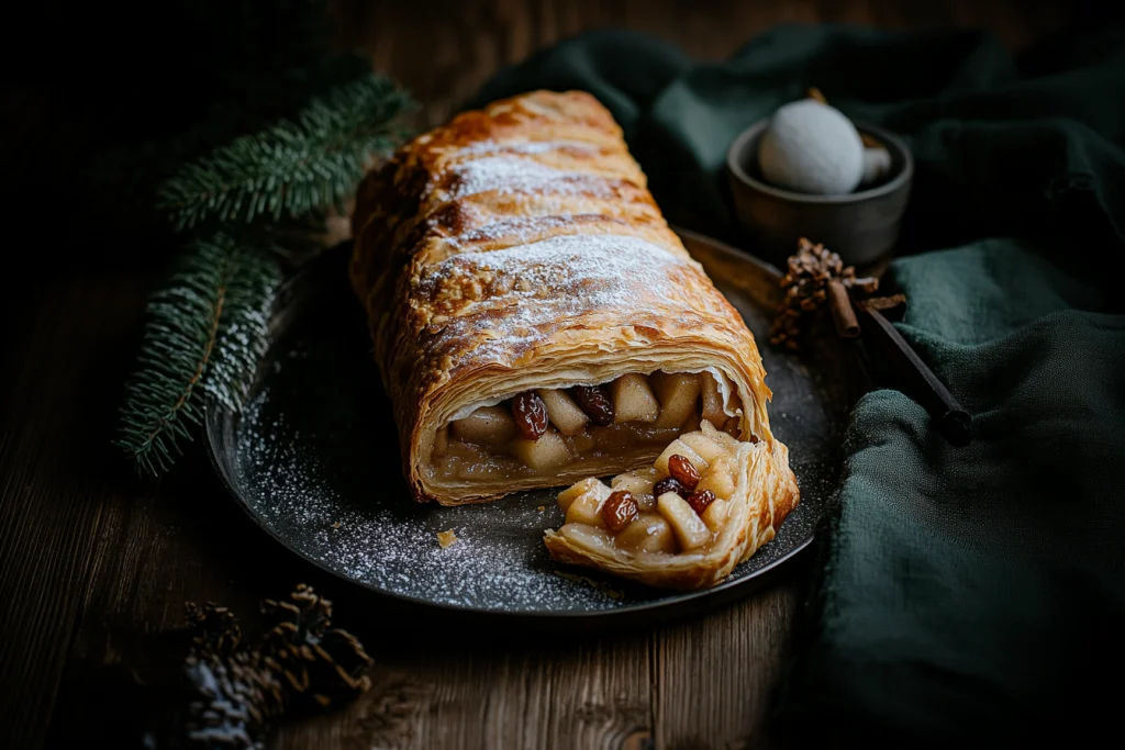 Veganer Apfelstrudel