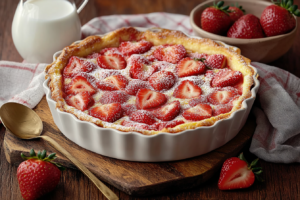 Erdbeer Vanille Kuchen