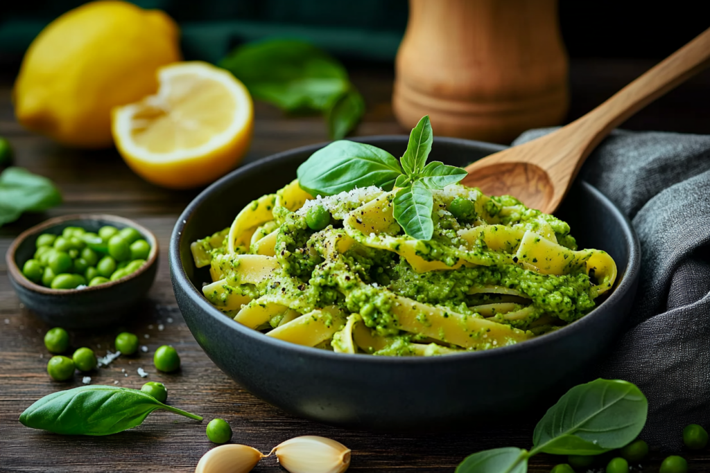 Pesto aus Erbsen