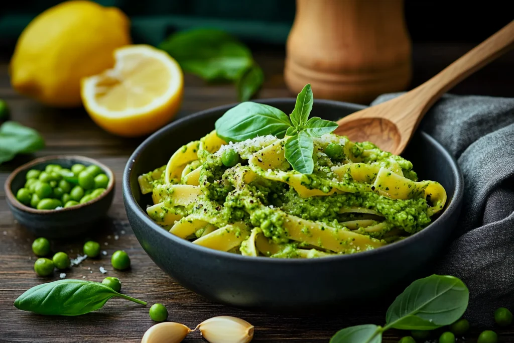 Pesto aus Erbsen