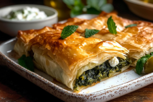Griechischer Spinatkuchen