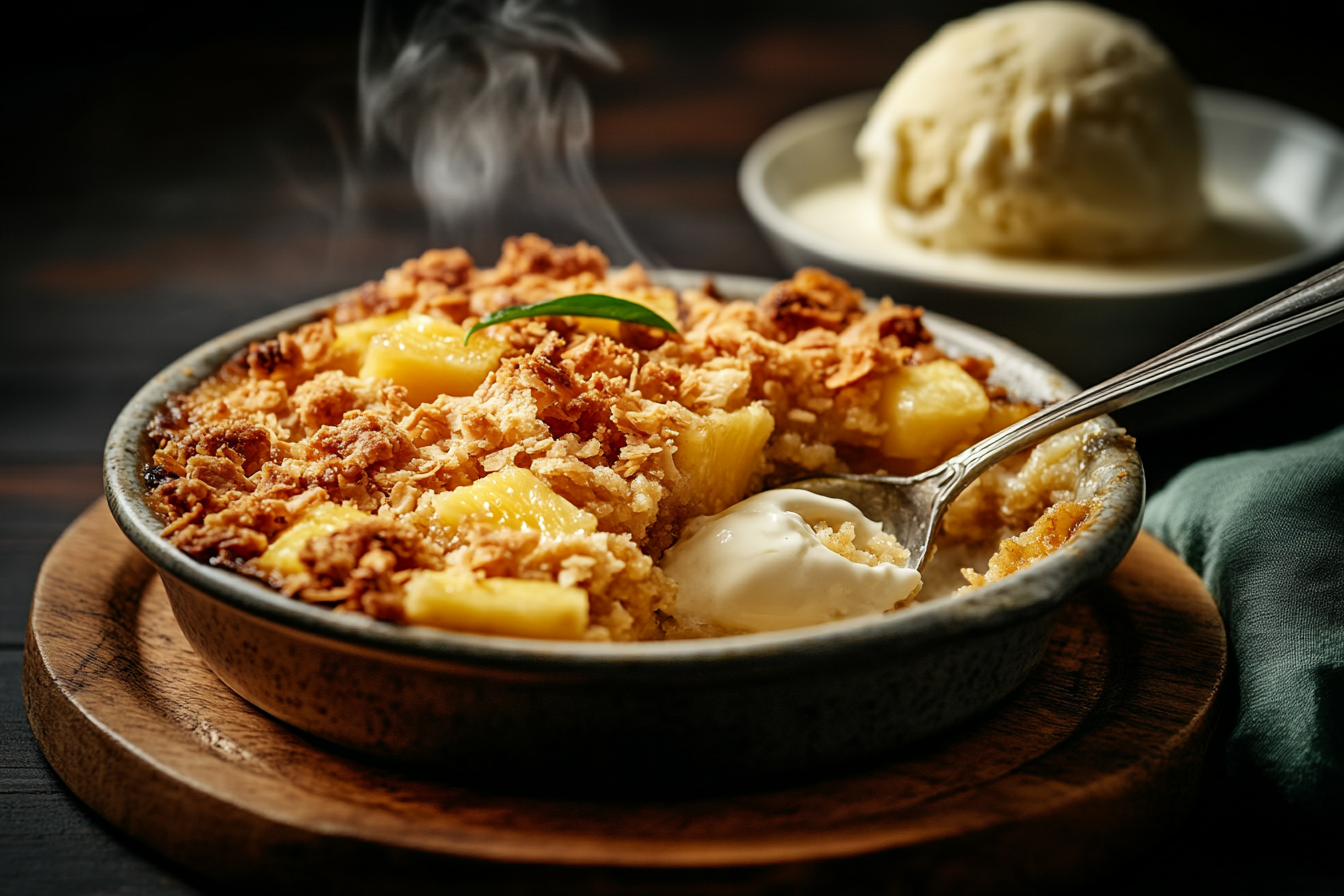 Ananas Crumble