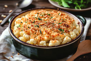 Blumenkohl Crumble
