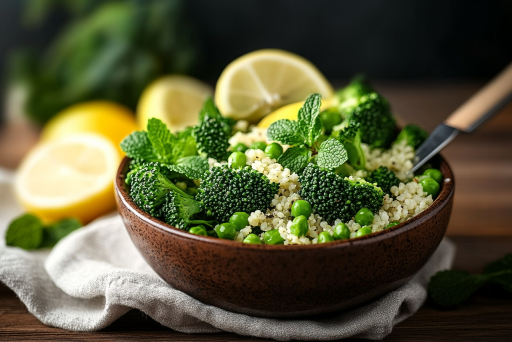 Salat aus Brokkoli