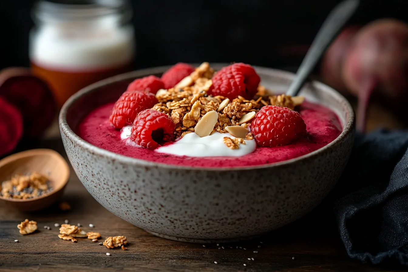 Himbeer Rote Bete Smoothie