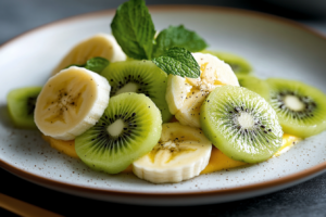 Kiwi Bananen Dessert