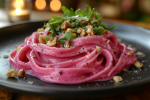 Tagliatelle mit rote Bete