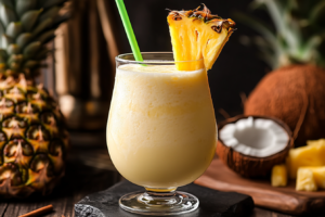 Mocktail aus Ananas