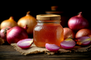 Hustensaft aus Zwiebeln
