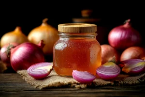 Hustensaft aus Zwiebeln