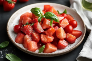 Obstsalat mit Wassermelonen