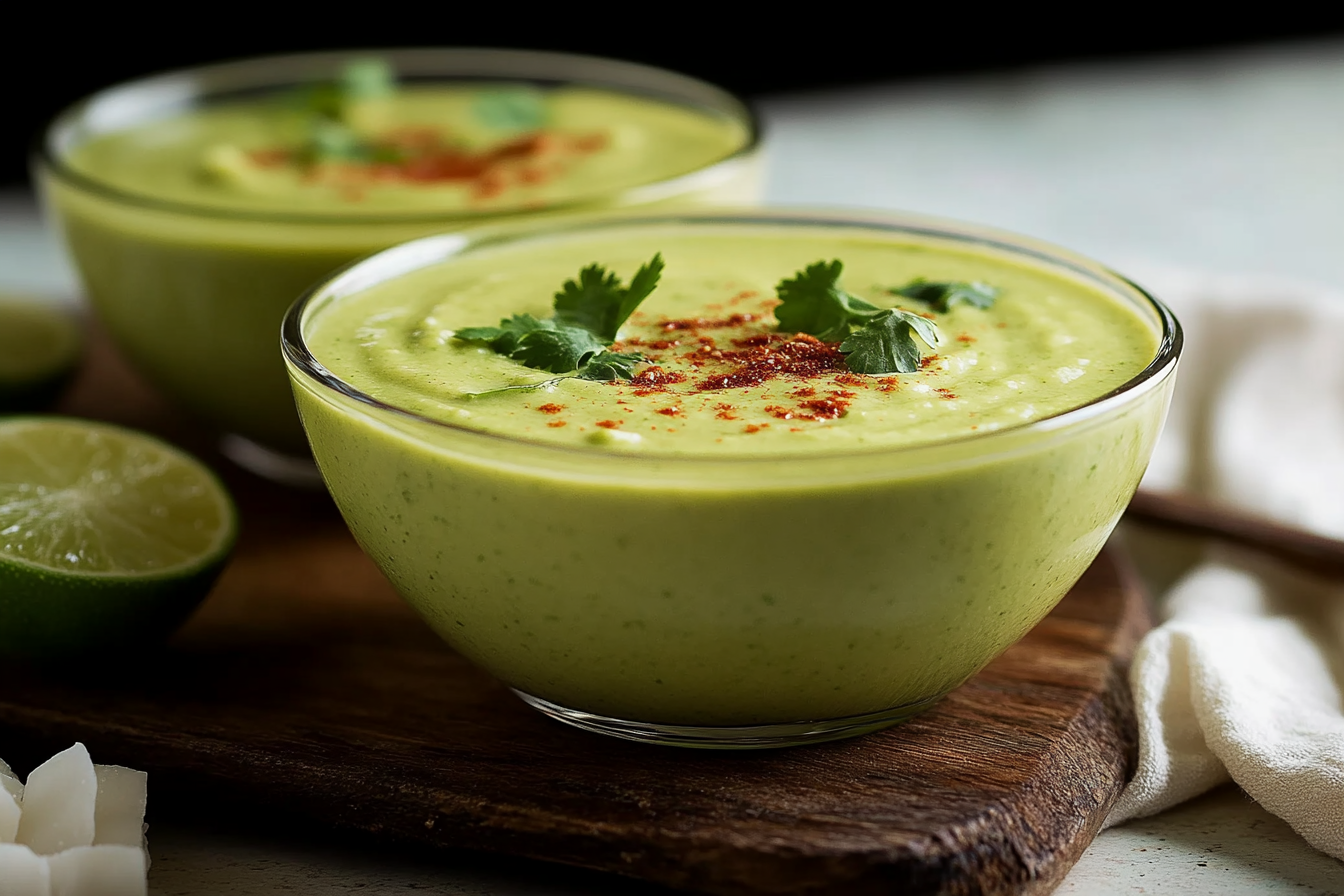 Express-Avocadosuppe – Cremig, Frisch & Vegan in 10 Minuten Express-Avocadosuppe – Cremig, Frisch & Vegan in 10 Minuten