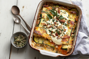 Pflanzliche Lasagne