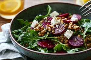 Linsen-Salat