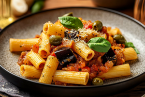 Pasta mit Caponata