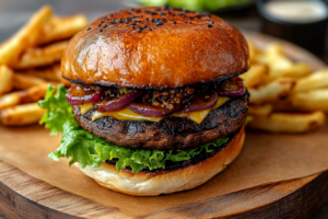 Vegetarischer Burger