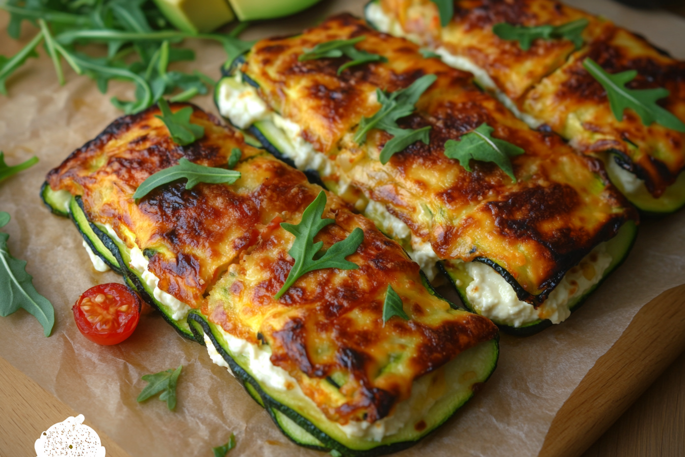 Knusprige Zucchini-Wraps – leicht, gesund &amp; super lecker