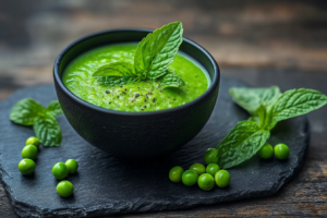 Erbsencremesuppe