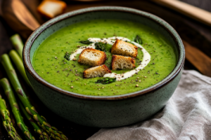 Spargelsuppe