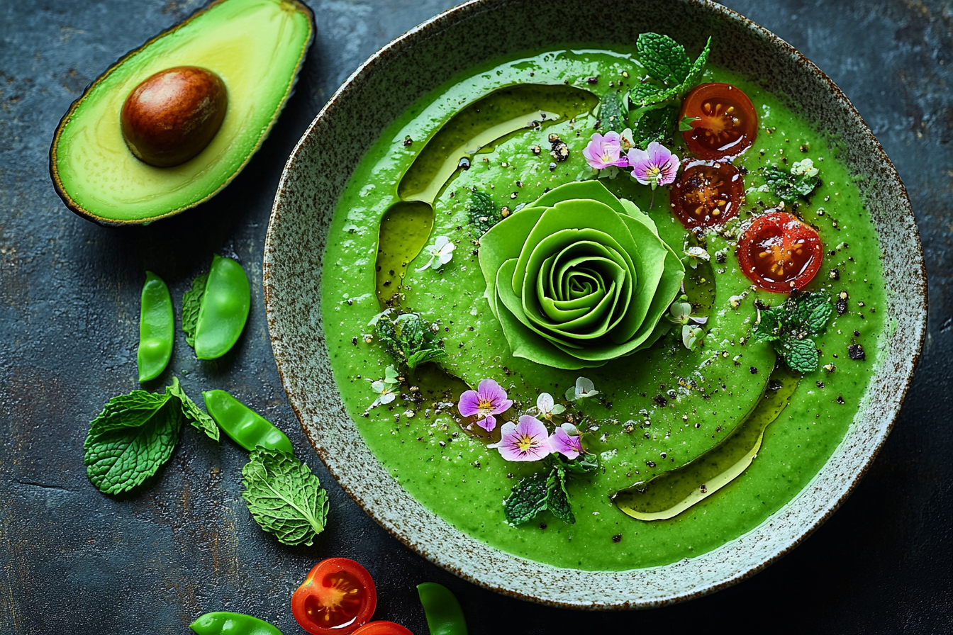 Grüne Gazpacho