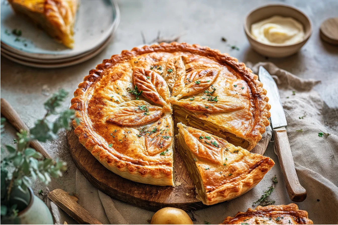 Kartoffel-Zwiebel-Kuchen