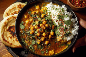 Veganes Kichererbsen-Curry