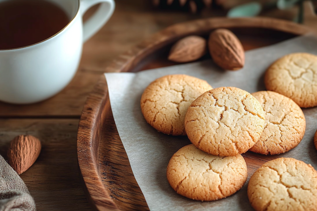 Glutenfreie Mandelpulverkekse