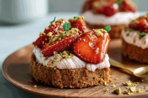 Erdbeershortbread