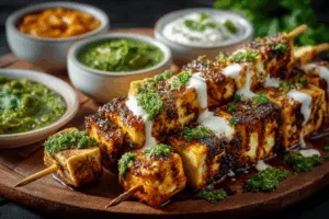 Tofu-Spieße