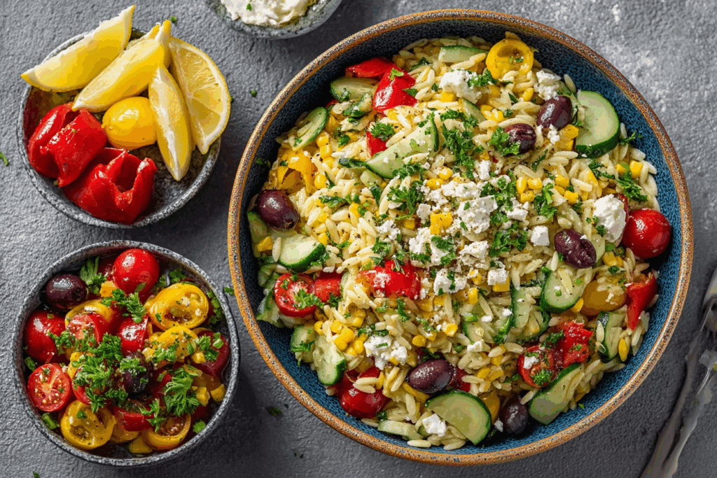 Orzo-Salat