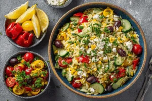 Orzo-Salat