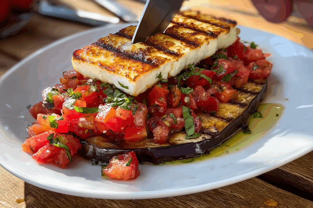 Auberginenbruschetta