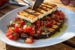 Auberginenbruschetta