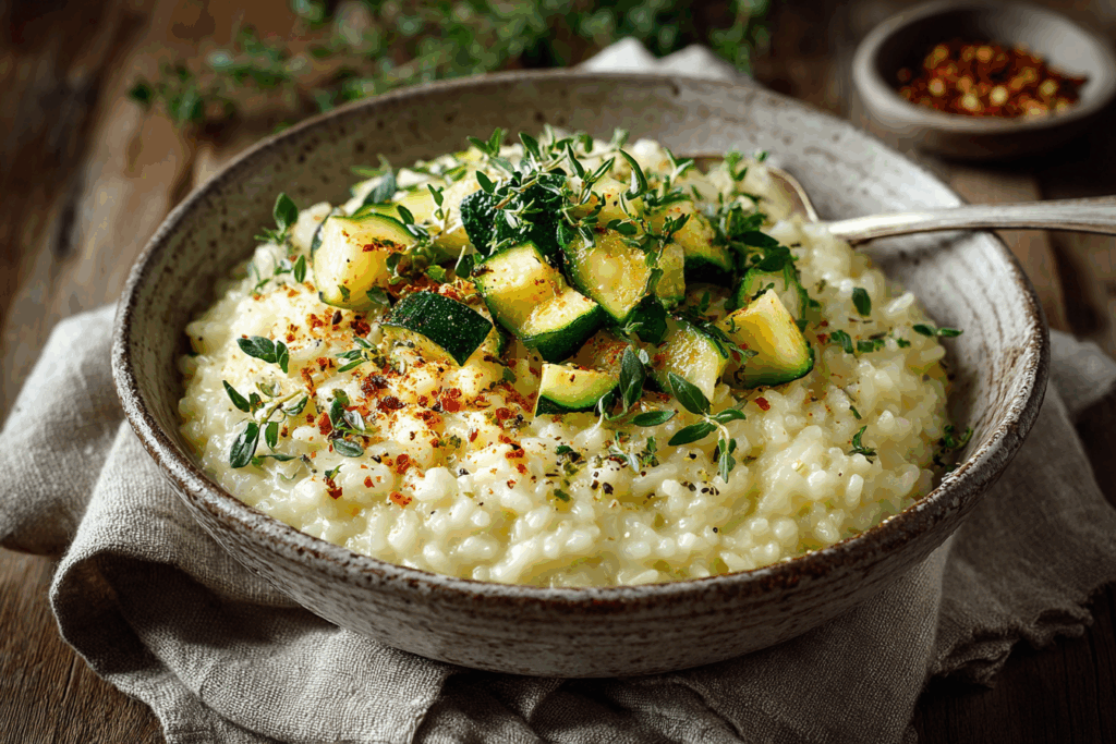 Zucchini Risotto