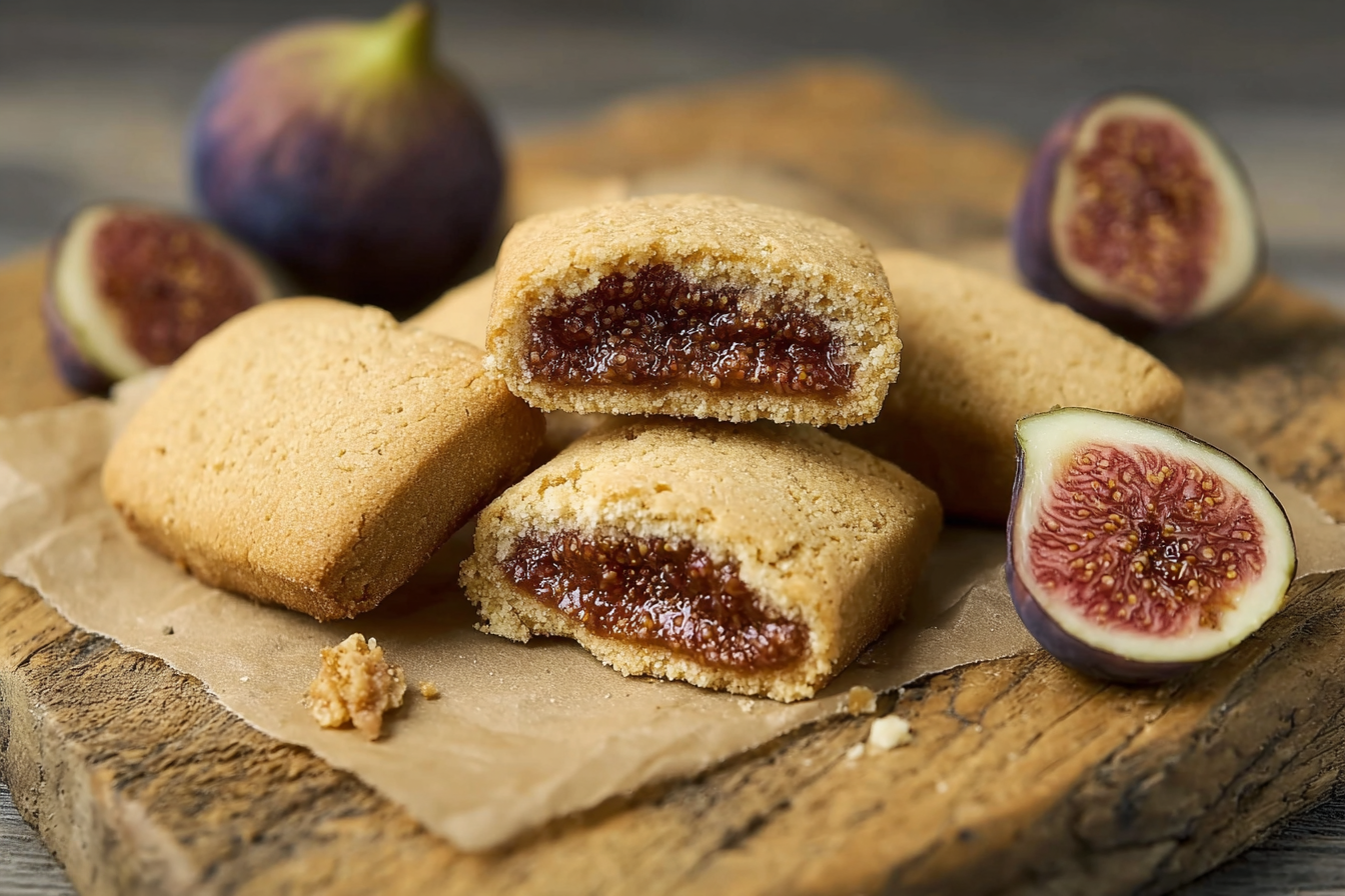 Selbstgemachte vegane Figolus: Feigenkekse wie in alten Zeiten