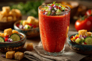 Traditionelle andalusische Gazpacho