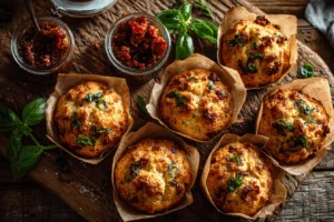Tomaten-Basilikum-Muffins