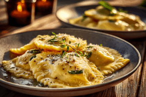 Zitronen-Ricotta-Ravioli