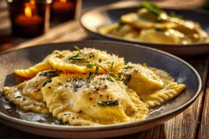Zitronen-Ricotta-Ravioli