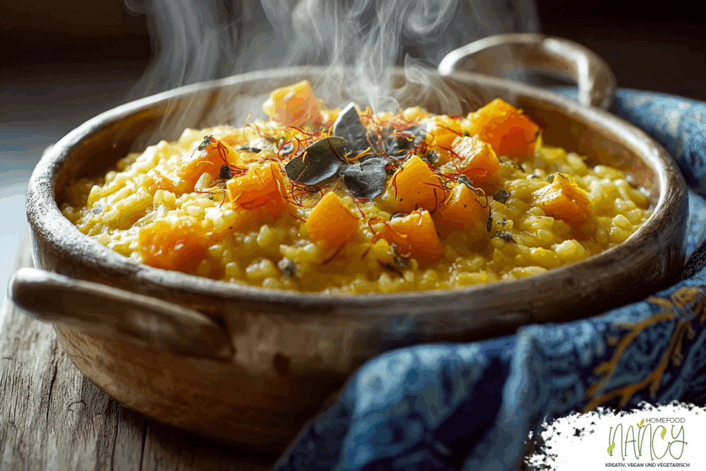 Kürbis Risotto