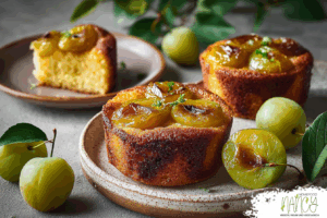Rührkuchen mit Pflaumen