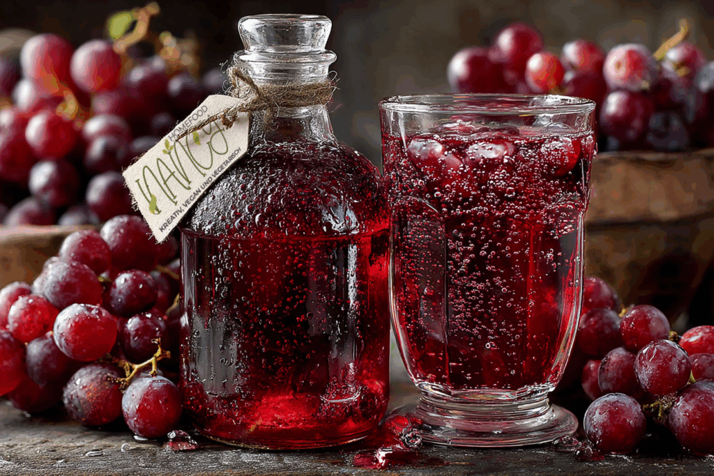 Saft aus Trauben Homemade