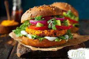 Weißer Bohnenburger