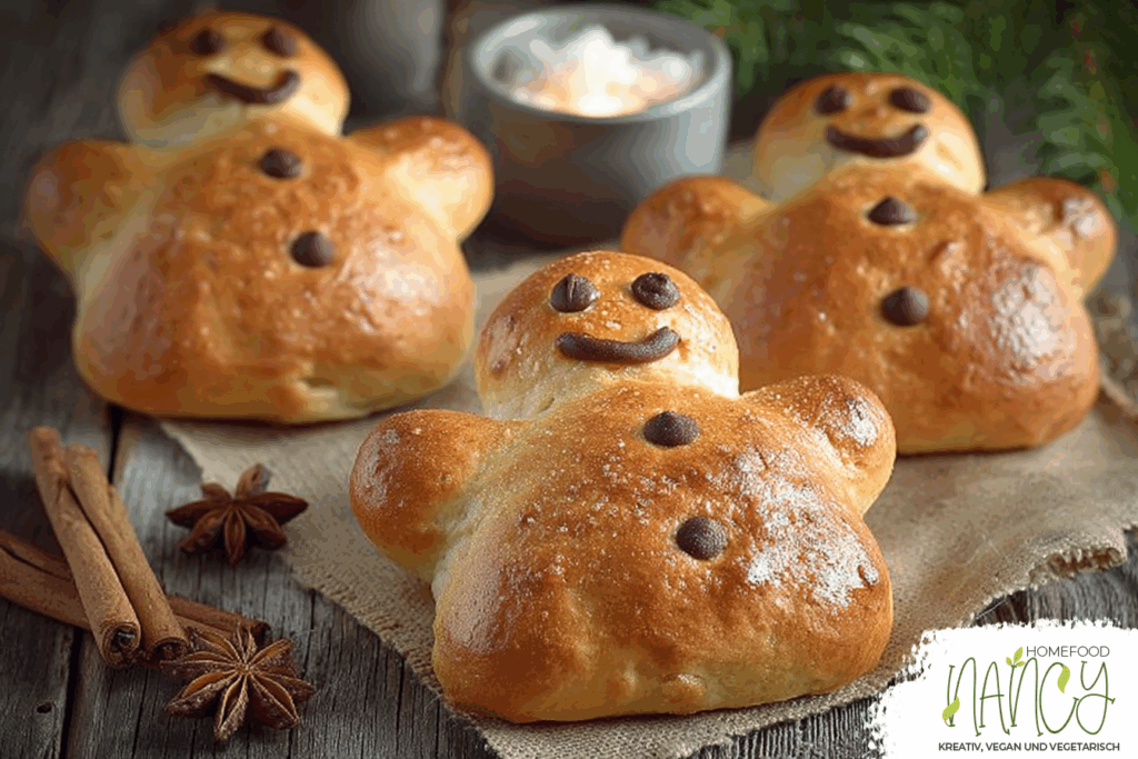 Vegane Manele Brioches